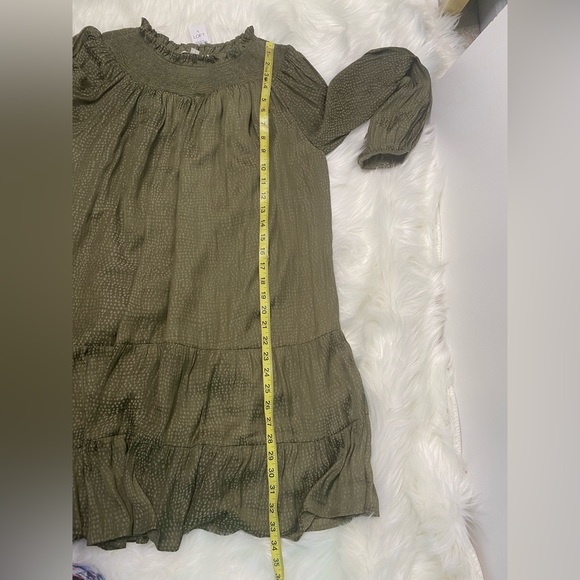 #251 LOFT Smocked Yoke Dress size S NWT - Picture 9 of 13